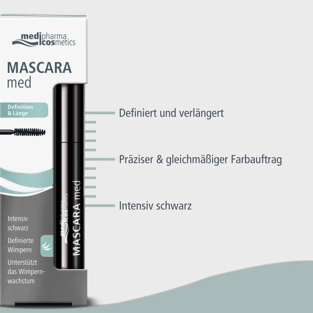 Тушь для ресниц Mascara med, 5 мл Medipharma Cosmetics — фото 4
