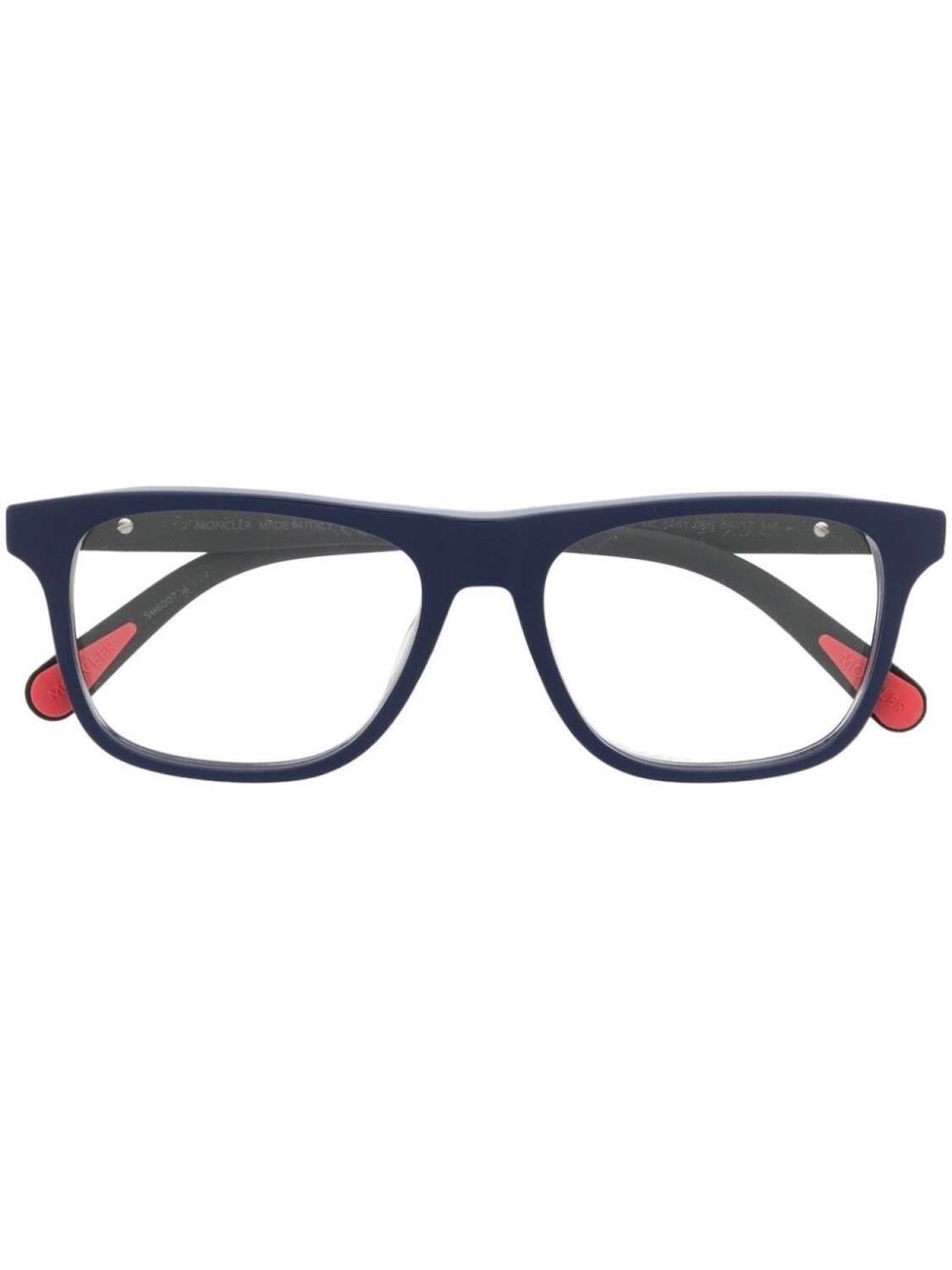 

Moncler Eyewear очки в прямоугольной оправе, черный