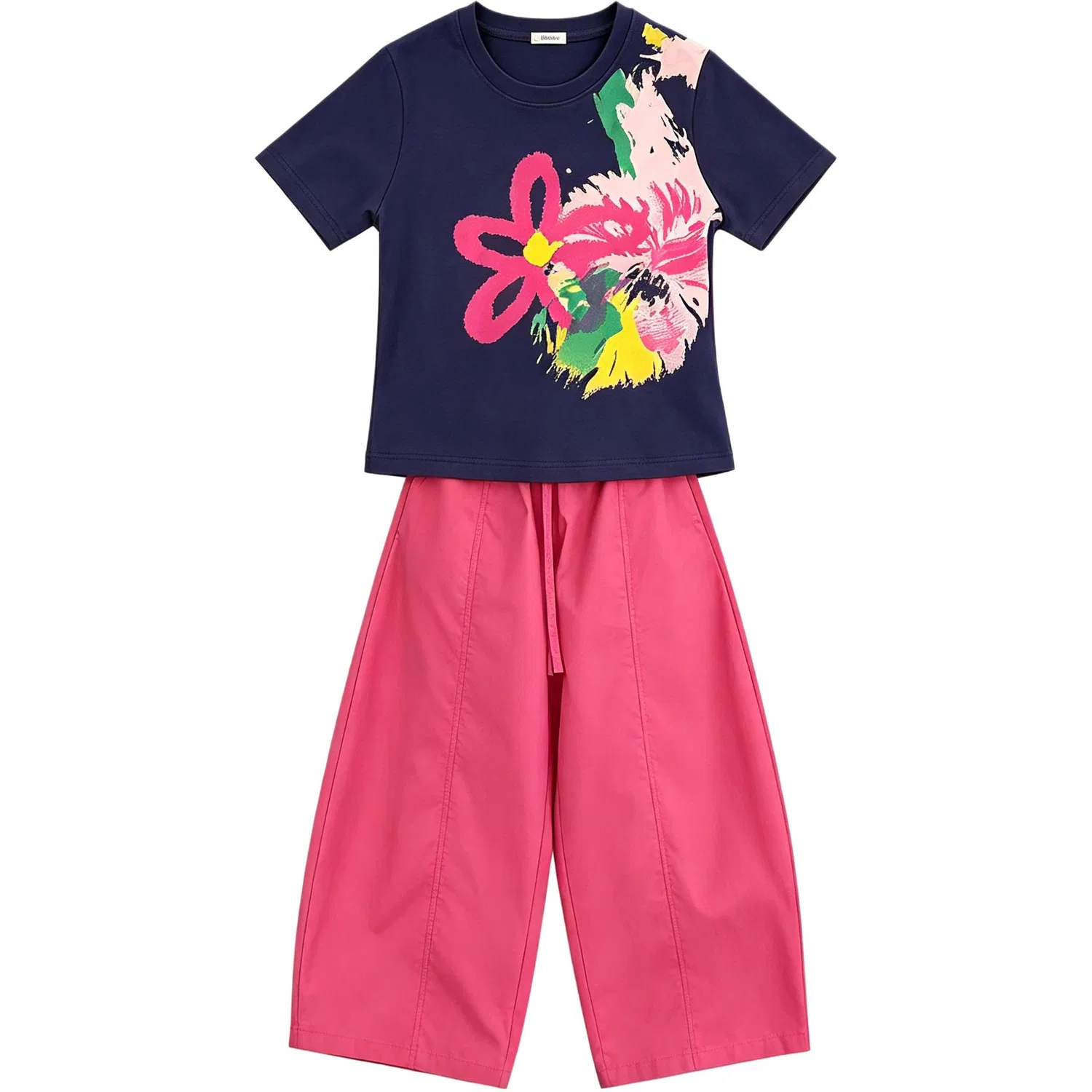 Детская спортивная одежда Casual с круглым вырезом Disney, Red