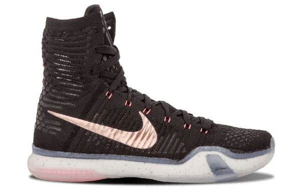 Кроссовки kobe 10 elite Nike, черный — фото 2