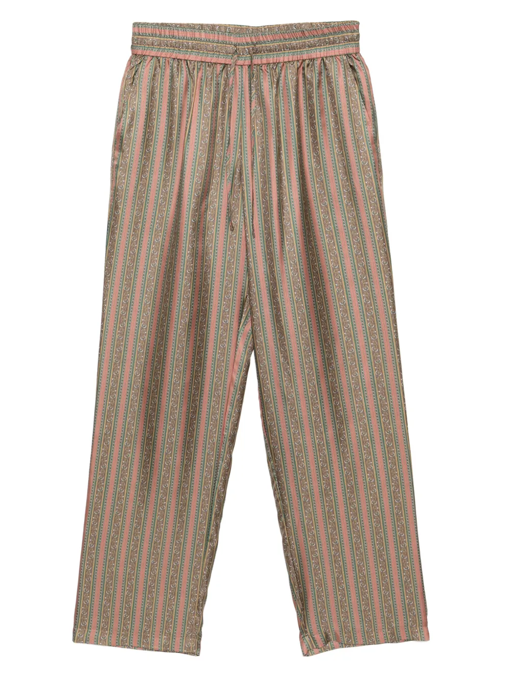 

Брюки Le Pantalon Rayure Fleuries Drôle De Monsieur, розовый