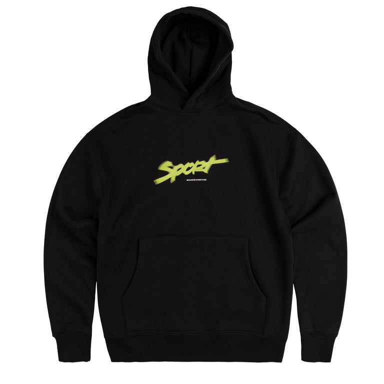 

Рубашка sport hooded sweatshirt Metalwood, черный