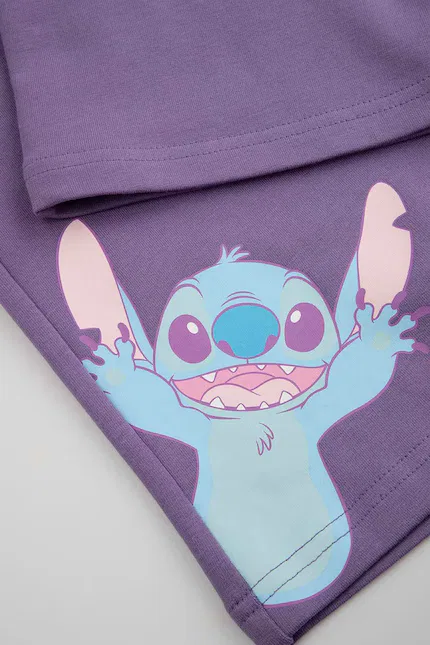 Детские спортивные штаны Disney Lilo & Stitch Coccodrillo, фиолетовый — фото 4