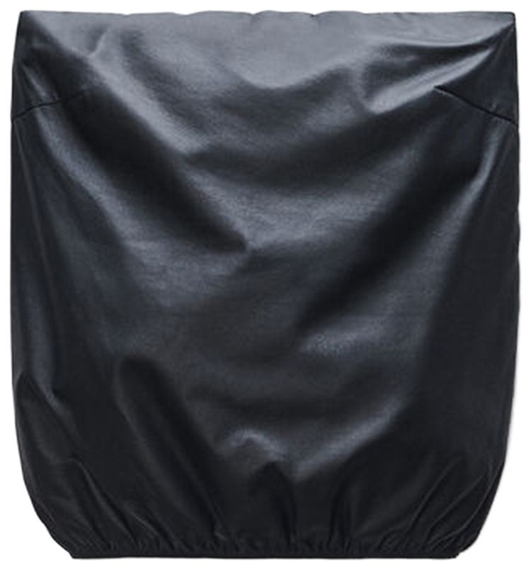 

Кожаный топ-пуховый топ без бретелей от Alexander Wang, черный