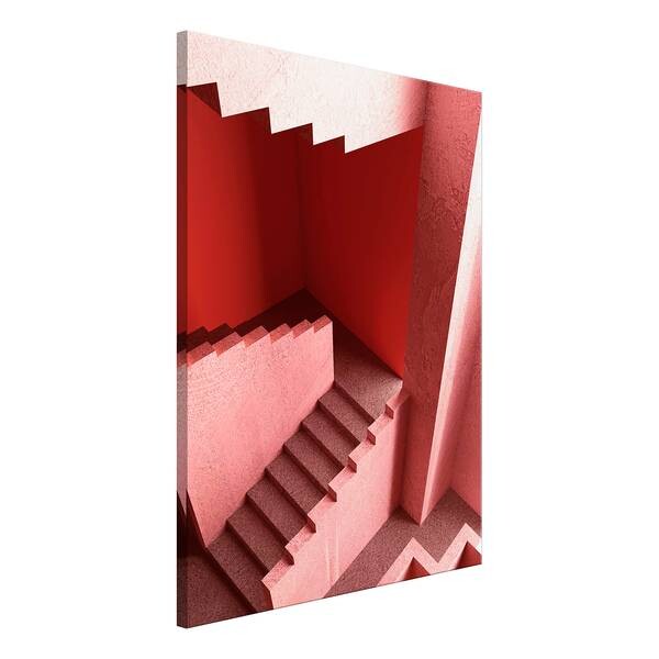 

Фреска Artgeist Stairs to Nowhere, розовый