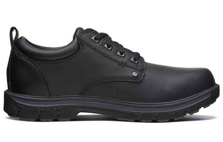 Мужские повседневные мужские низкие черные Skechers — фото 2