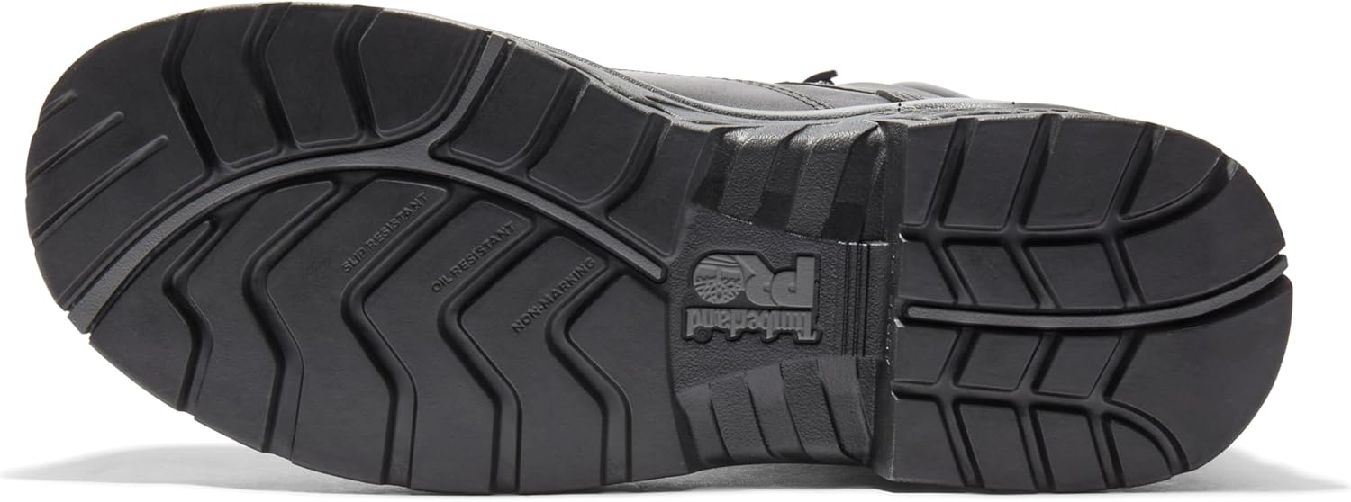 Timberland PRO мужские Bosshog 6 дюймовые рабочие ботинки с композитным защитным носком и водонепроницаемостью, Black — фото 4