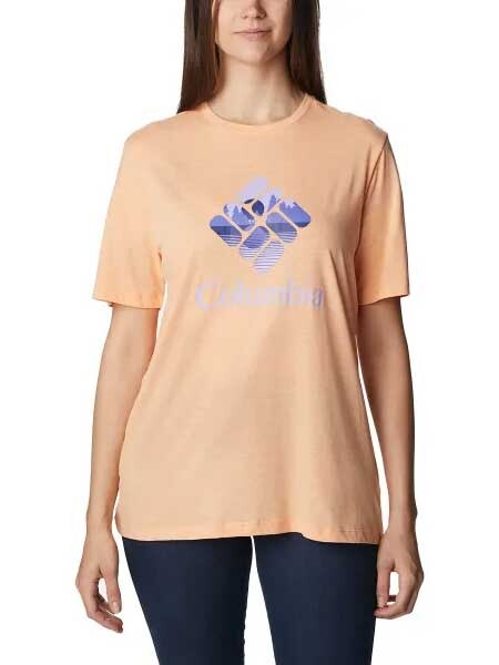 

Футболка Columbia Bluebird Day Relaxed Crew Neck, розовый