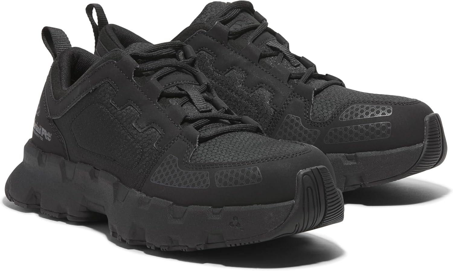 Мужские рабочие ботинки Timberland PRO Powertrain Ev Composite Safety Toe для занятий спортом в промышленных условиях, Black — фото 2