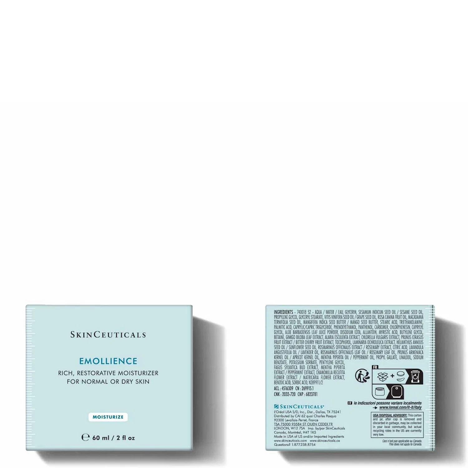 Увлажняющий крем Emolience 60 мл Skinceuticals — фото 2
