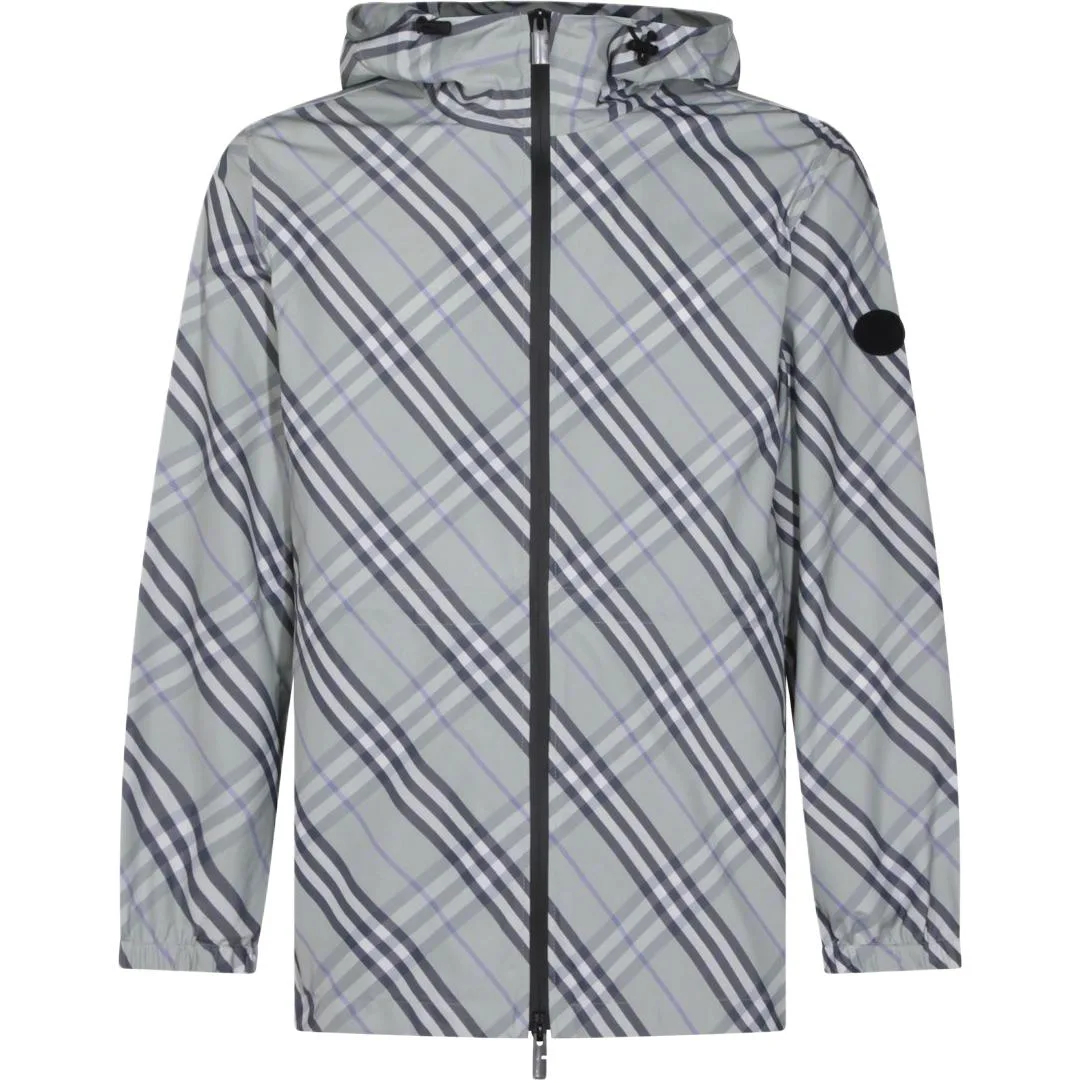 Куртки и пальто мужские SS26 Burberry, светло-серый