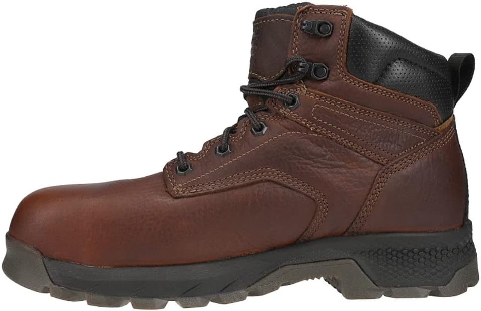 Timberland мужские рабочие ботинки Titan Ev 6 Inch Waterproof Composite Toe - коричневые, Brown/Black — фото 3
