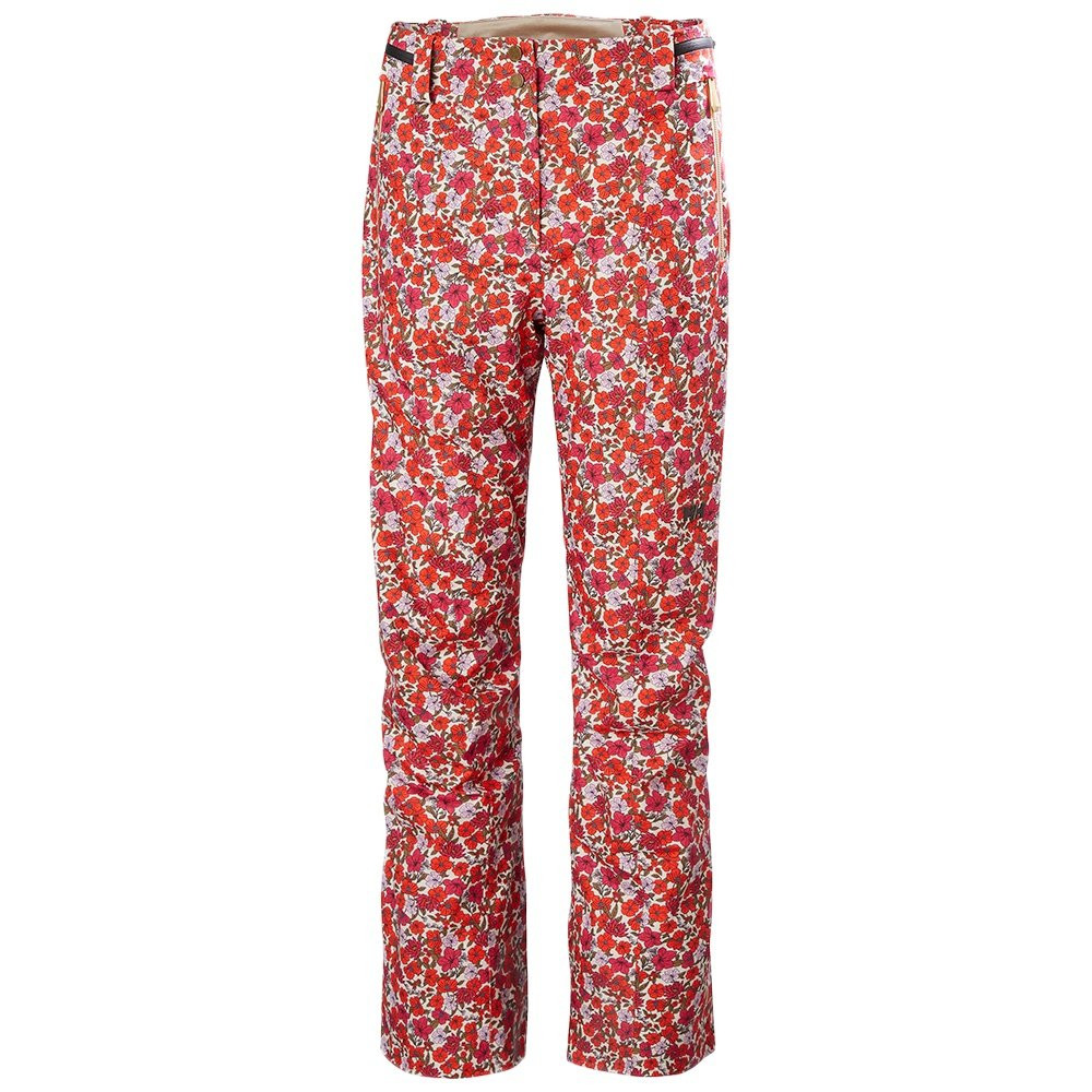 

Утепленные лыжные брюки Helly Hansen St. Moritz 2.0 (женские), Cherry Tomato/Floral AOP