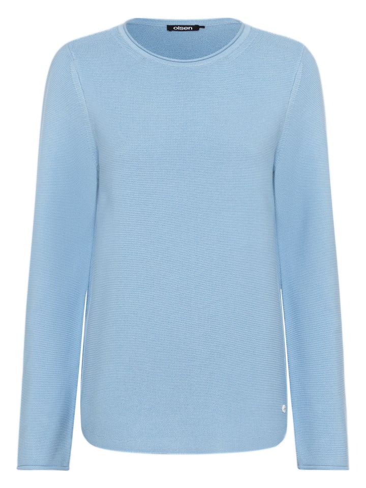 

Пуловер Olsen Strickpullover, цвет Light Blue