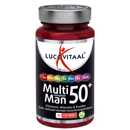 

Мультивитаминная добавка Multi Compleet для мужчин 50+ Lucovitaal