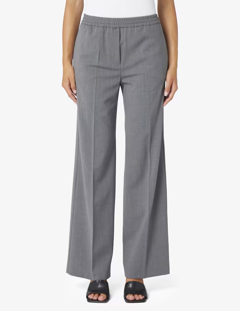 

Брюки Petra прямого кроя Weekend Max Mara, серый