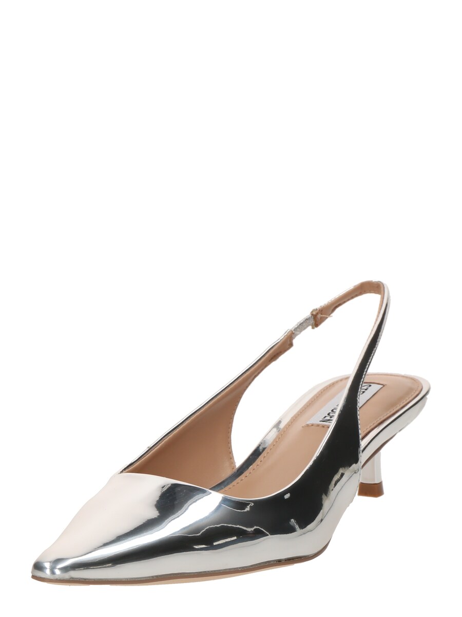Туфли-лодочки с открытой пяткой STEVE MADDEN Kari, Silver