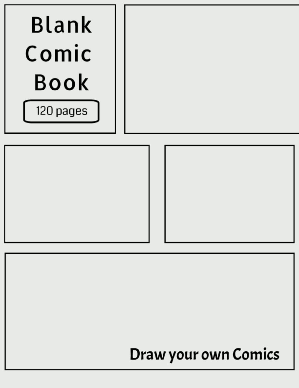 

Blank Comic Book(120 pages) (Independently published)