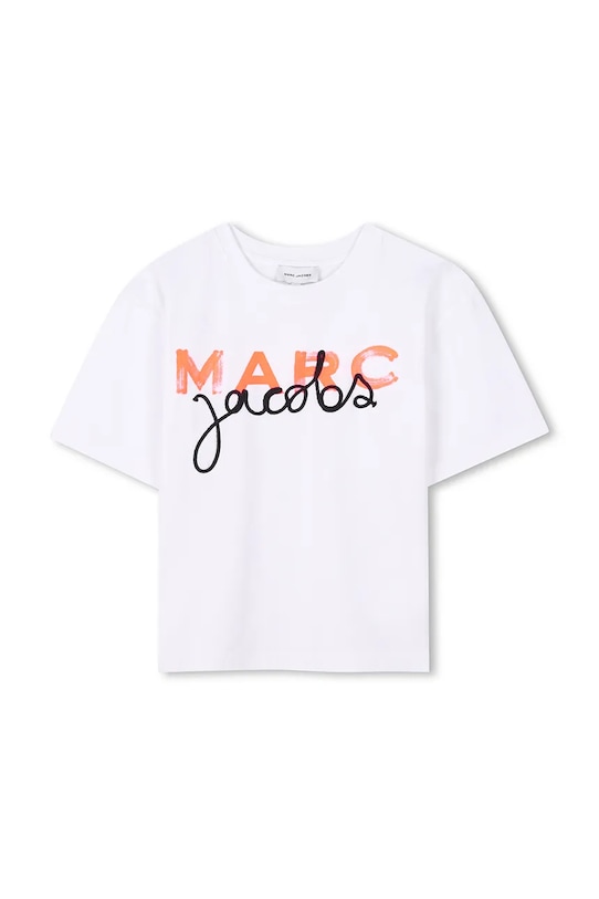 

Детская хлопковая футболка Marc Jacobs, белый