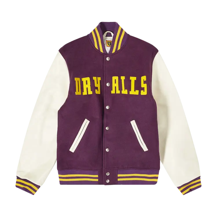 

Куртка Human Made Varsity 'Purple', фиолетовый