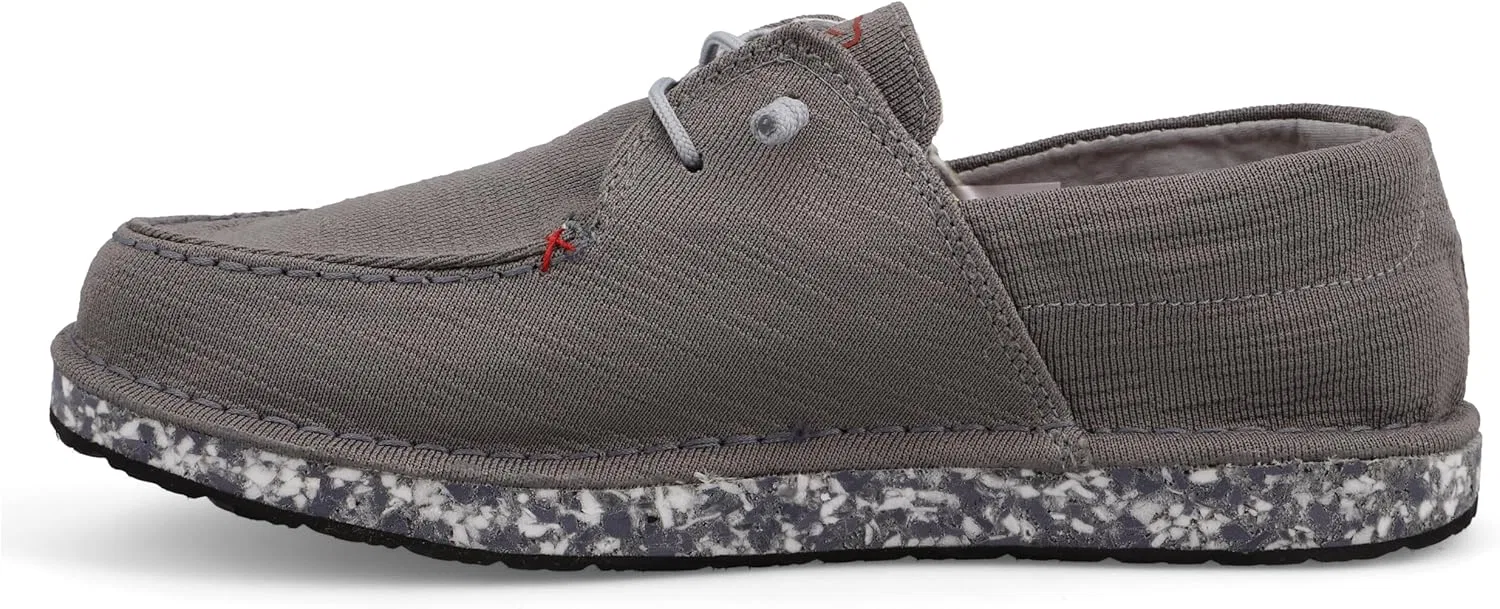 Мужские мокасины Twisted X Circular Project Moc Toe, Gray — фото 2