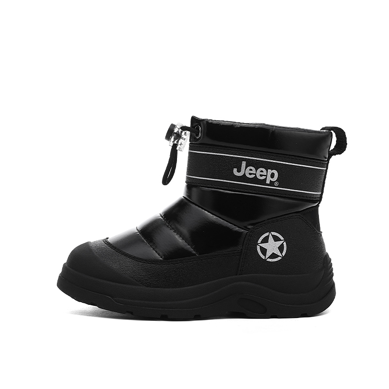 

Водоотталкивающие утепленные нескользящие ботинки Kids' Jeep, черный cool (fleece-lined)