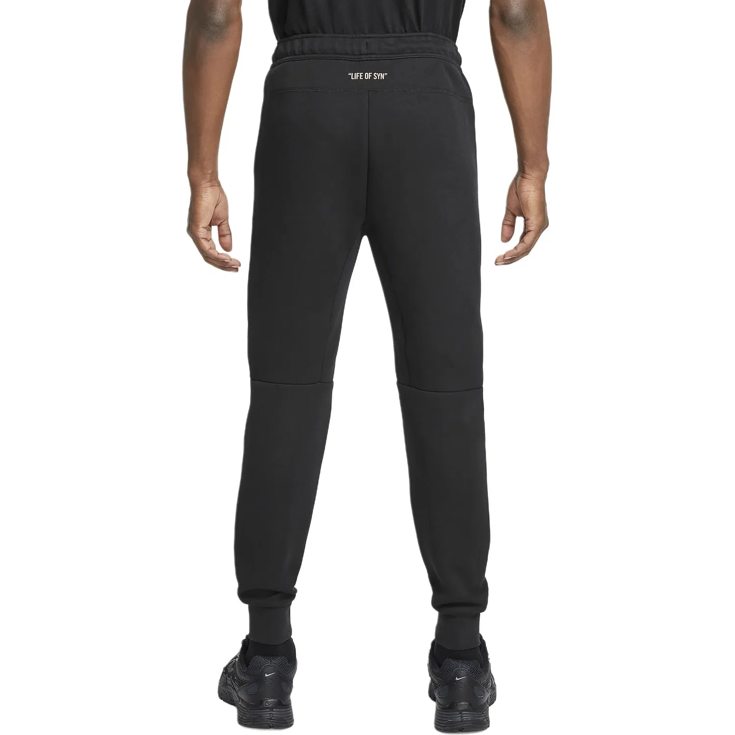 Спортивные джоггеры Nike Tech Fleece x Central Cee Black/Metal Red Bronze — фото 3