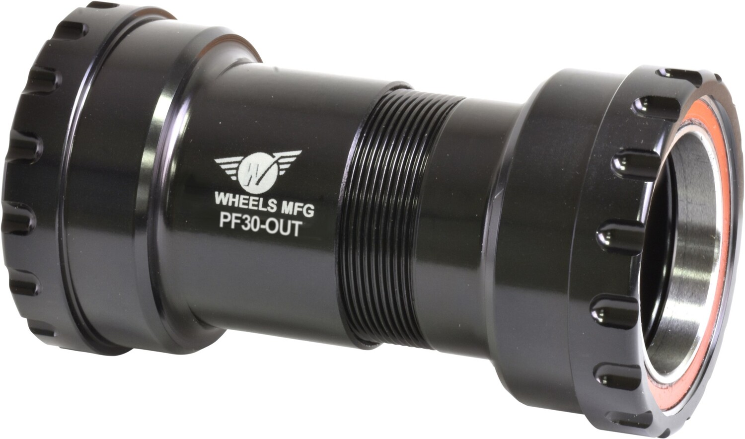 

Нижний кронштейн с внешней резьбой PF30 и подшипниками ABEC-3 для кривошипных шпинделей диаметром 30 мм. Wheels Manufacturing, черный
