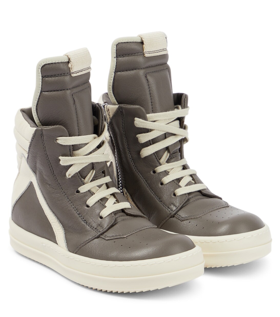 

Высокие кеды Geobasket Rick Owens, серый