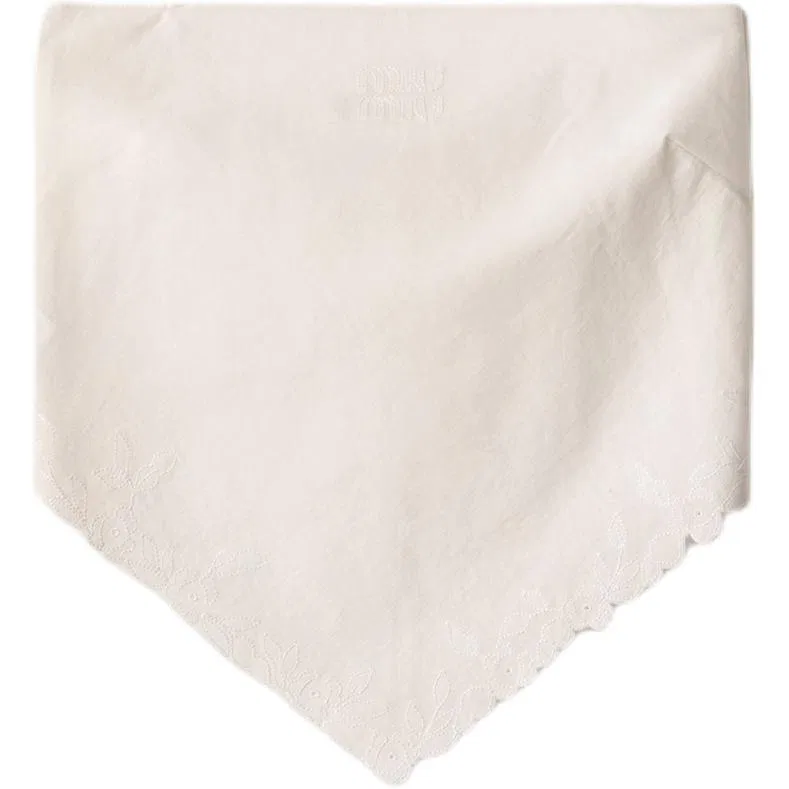 Топ без бретелек Ivory White MIU MIU