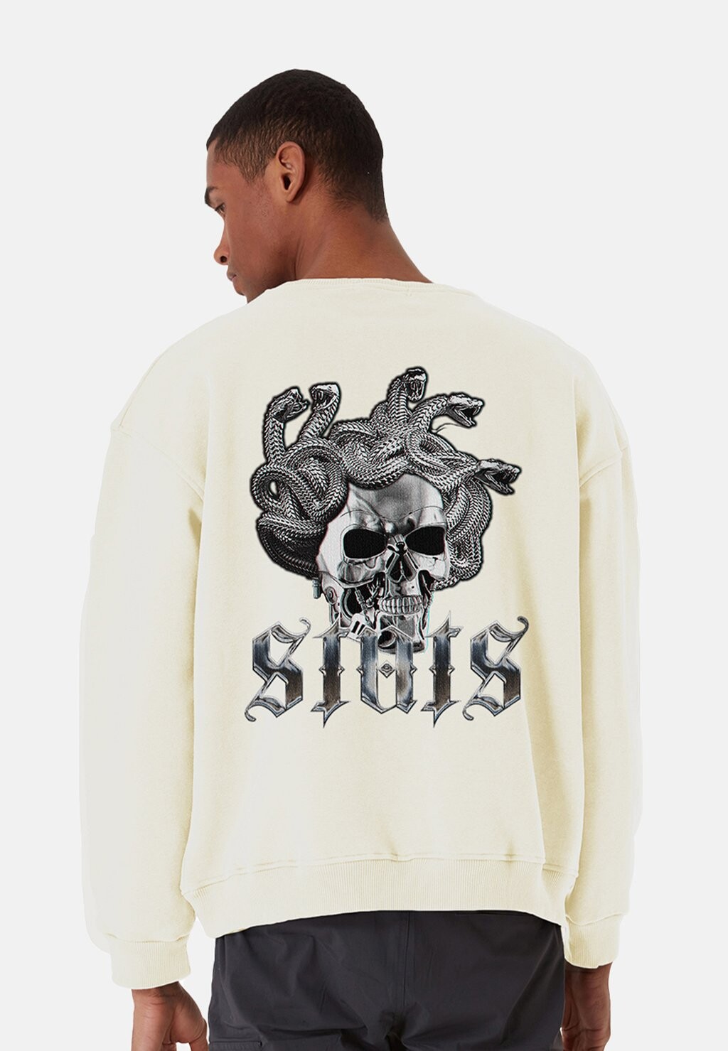 

Толстовка MEDUSA HEAVY Stats, цвет beige