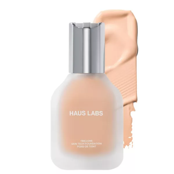 

Triclone skin tech тональная основа средней степени покрытия с ферментированной арникой Haus Labs By Lady Gaga, цвет 130 light warm