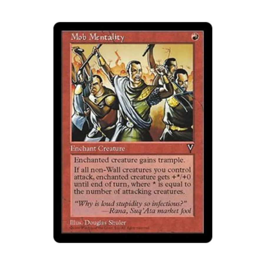 

CCG Менталитет толпы (U), MTG - Visions