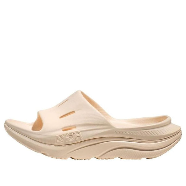 

Тапочки ora recovery slide 3 'beige' Hoka One One, бежевый
