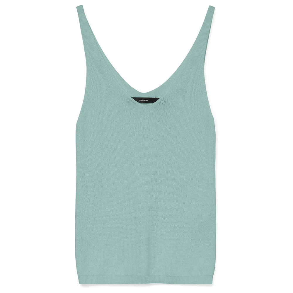 

Футболка без рукавов Vero Moda Newlex Sun Knit, зеленый