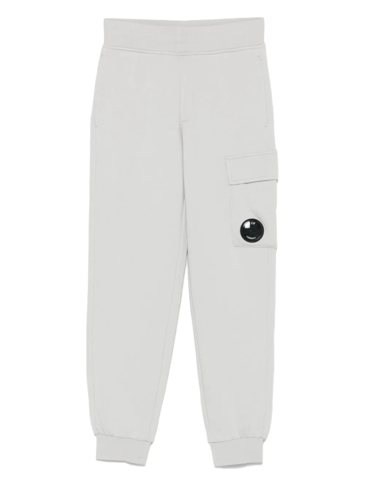 

Спортивные брюки с декором Lens C.P. Company Kids, серый