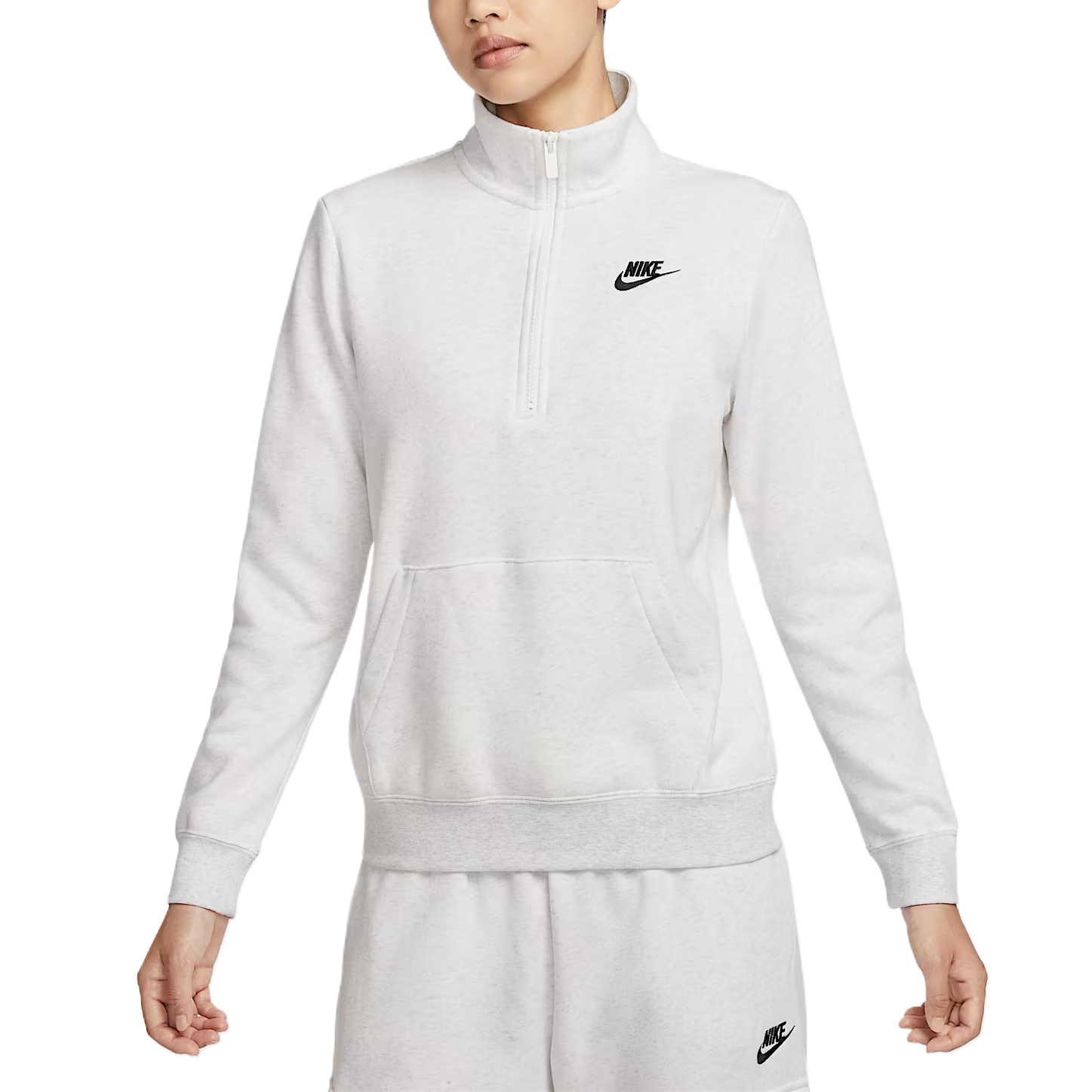 

Nike Спортивный свитшот Club женский белый