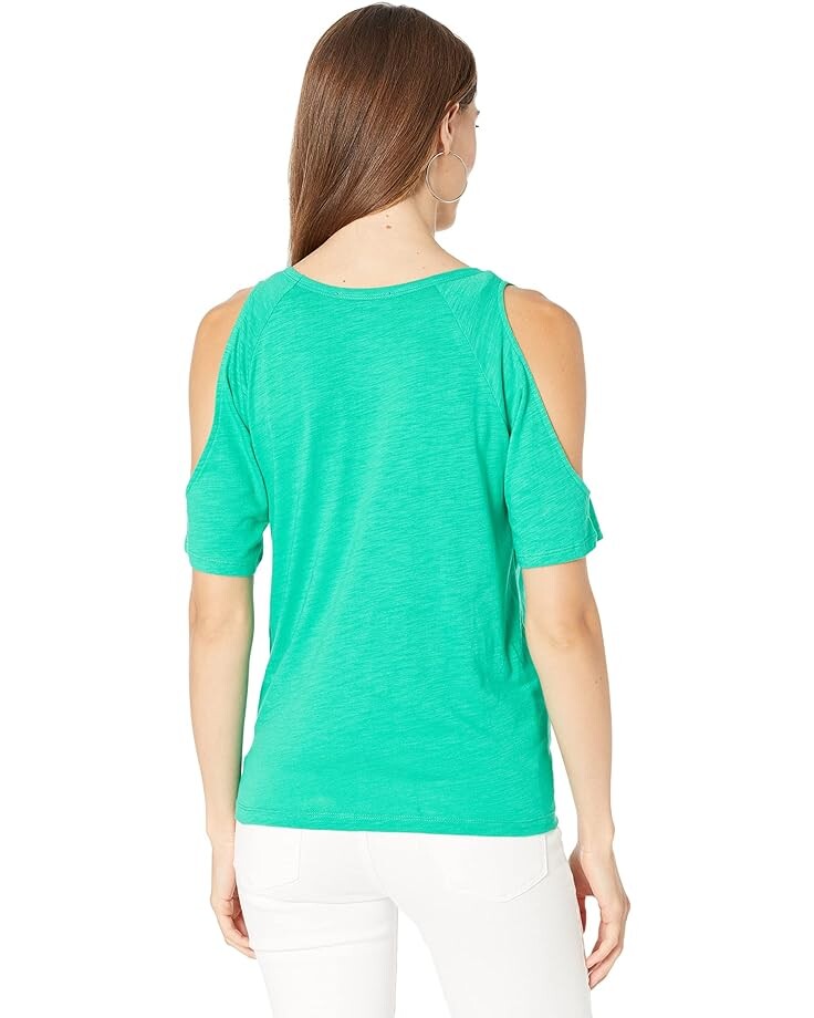 

Футболка Sanctuary Lou Bare Tie Tee, цвет Beach Green