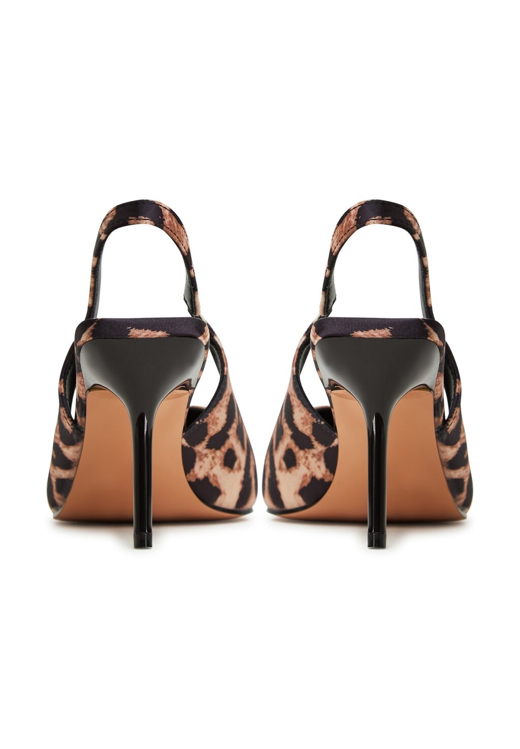 Туфли-лодочки на высоком каблуке STILETTO Cesare Gaspari, цвет leopard — фото 4
