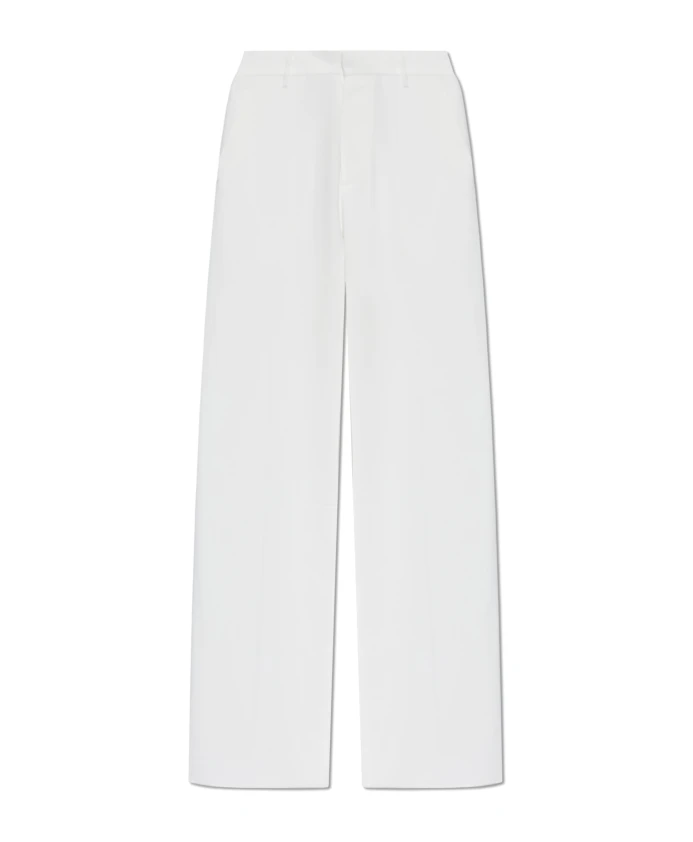 

Широкие брюки со складками Dsquared2, белый