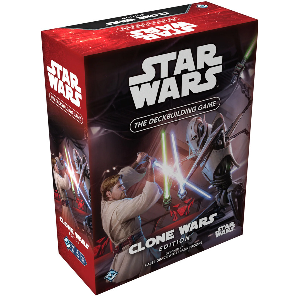 

Настольная игра Fantasy Flight Games Star Wars: The Deck-building Game - Clone Wars Edition