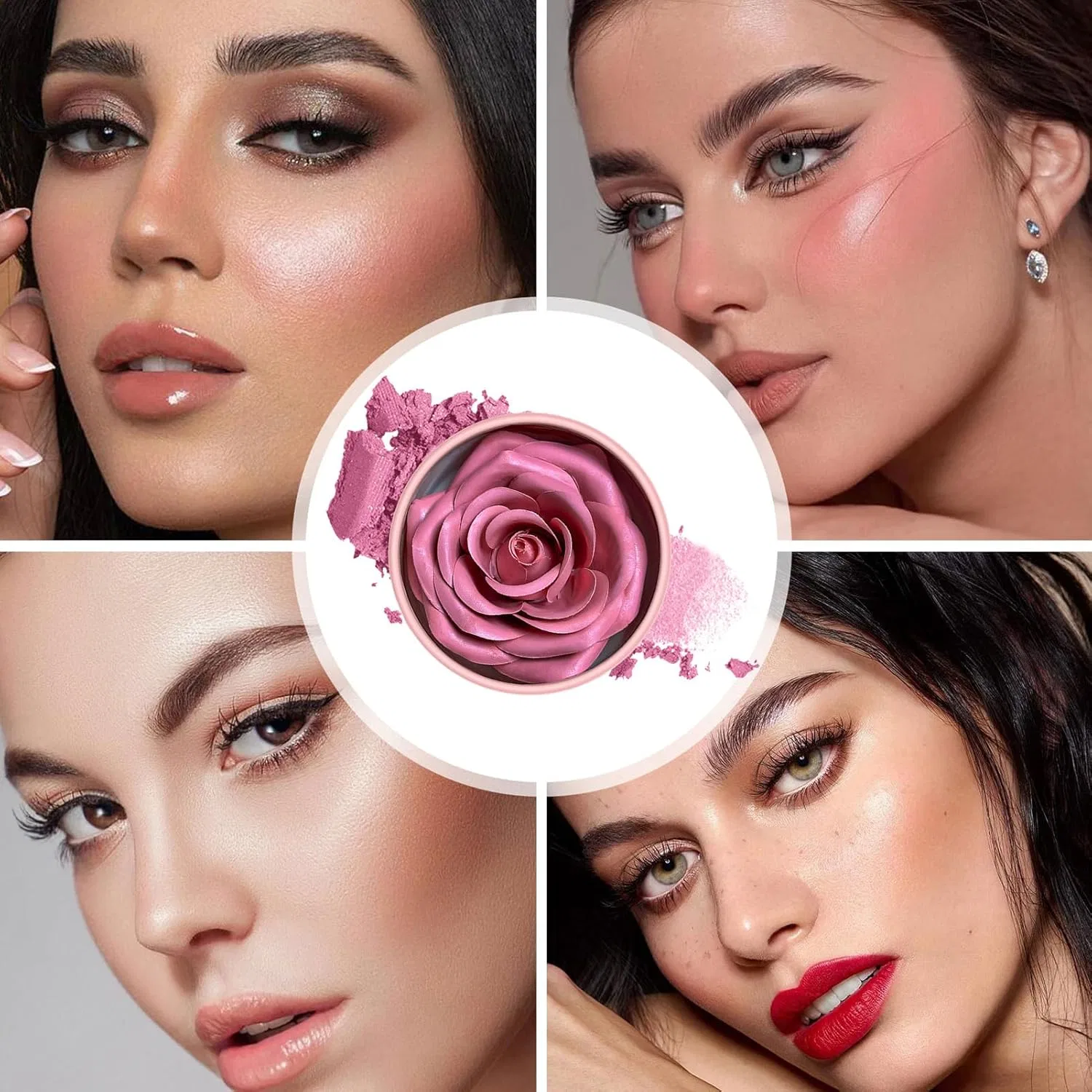Румяна для щек Floral Cheek Blusher Rose Inspired, Generic, 10 мл, 3 — фото 4