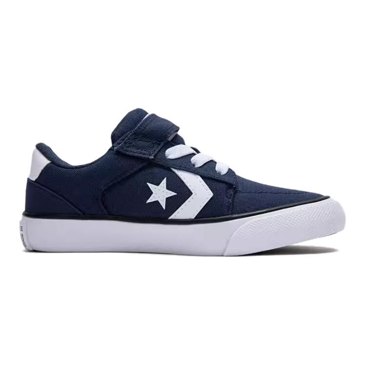 Детские парусиновые туфли Kids Low-top Indigo Converse, индиго — фото 2