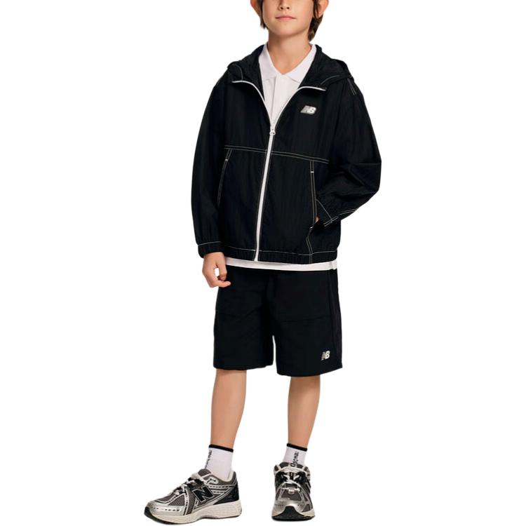 Куртка NB для детей 3-7 лет New Balance, черный — фото 4