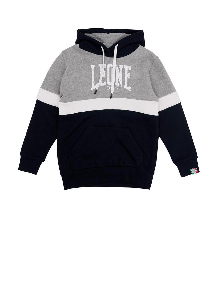

LEONE 1947 APPAREL Детская толстовка Leone с большим логотипом, Gray Boy