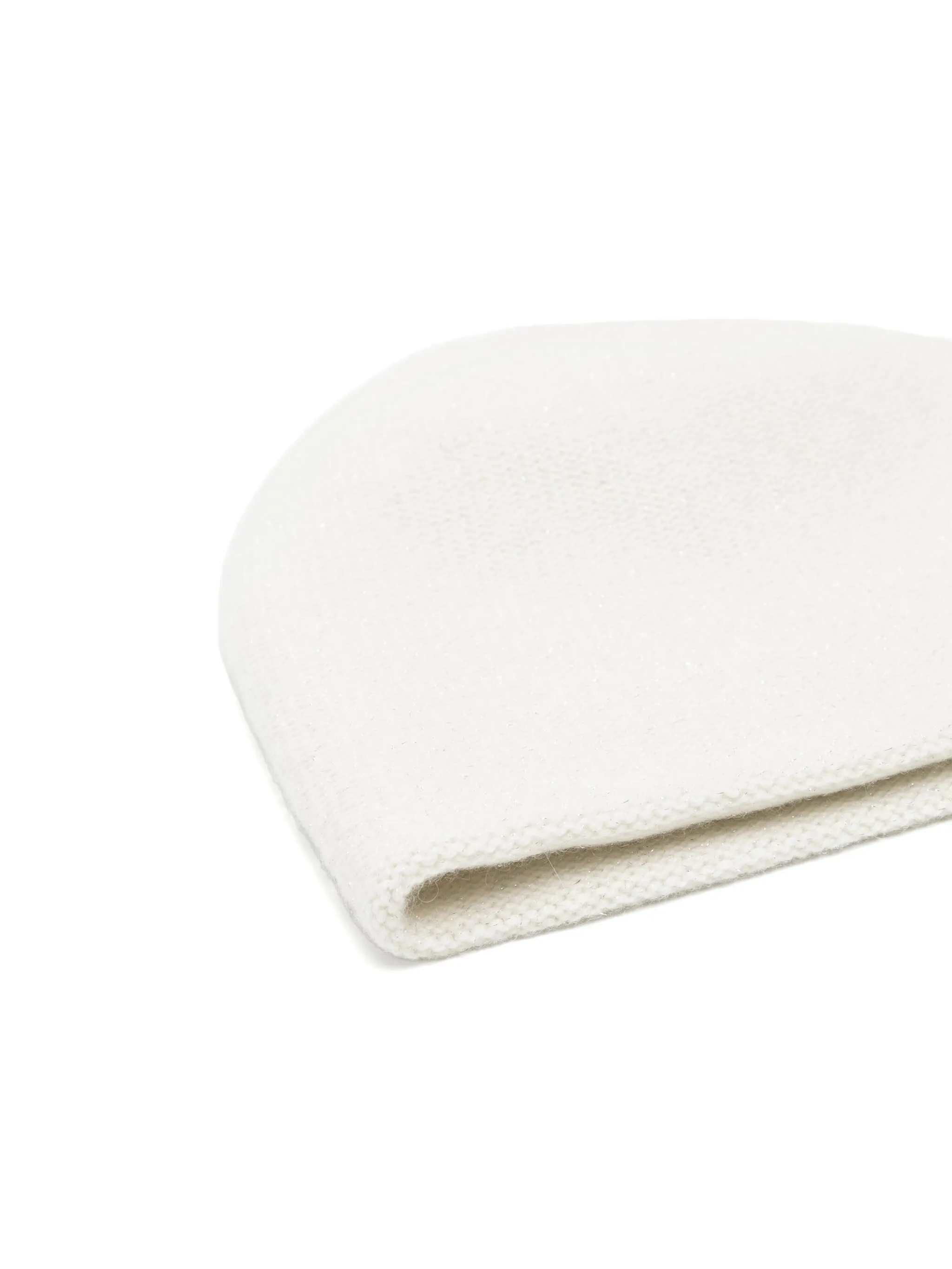 

Кашемировая шапка бини N.Peal, белый