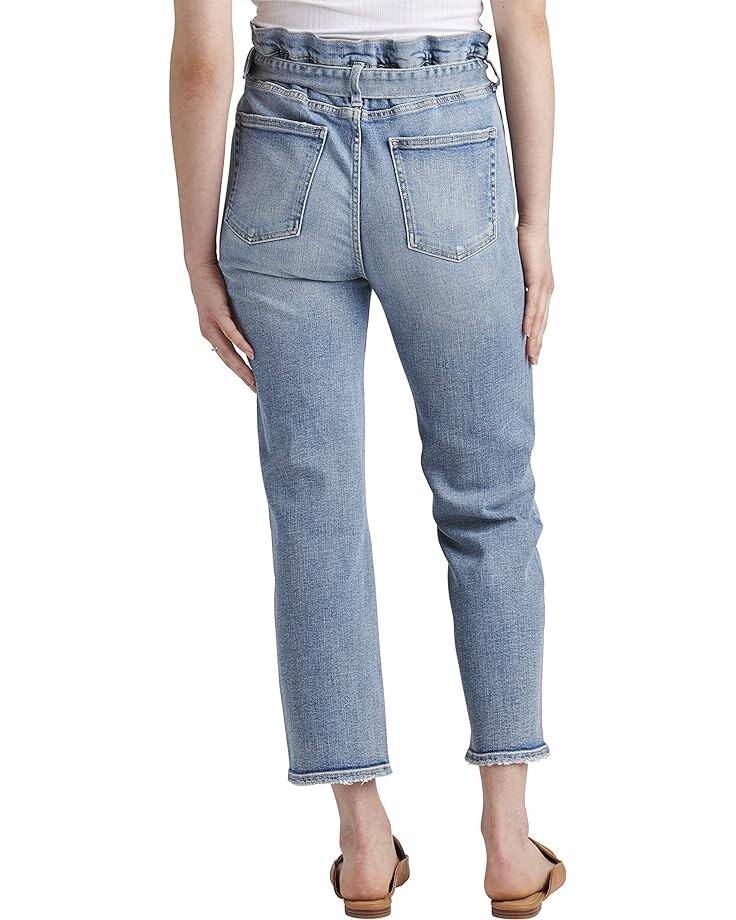 

Джинсы Silver Jeans Co. Paper Bag Crop L28919SOC277, индиго