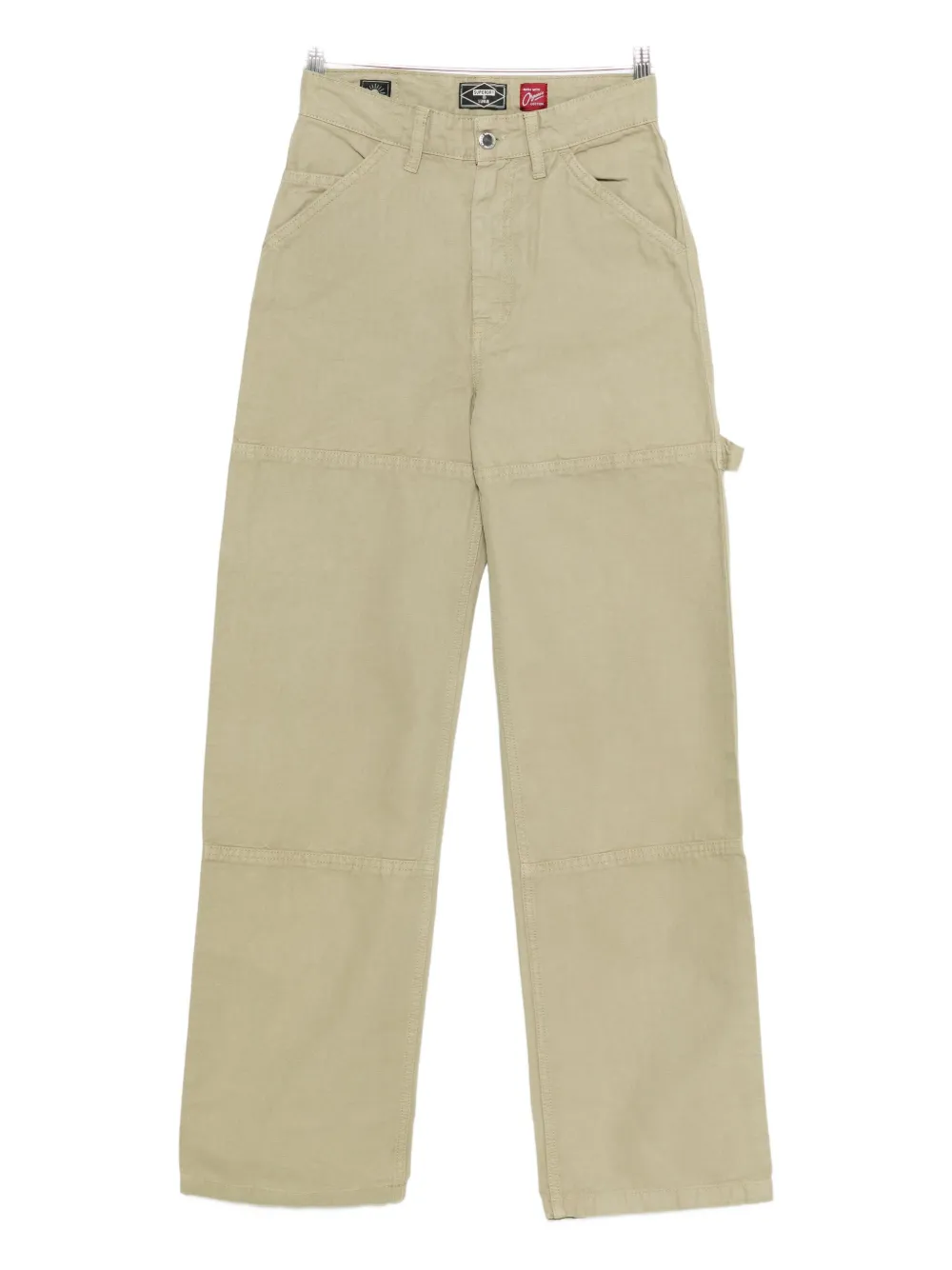 

Брюки с нашивкой-логотипом Superdry, зеленый