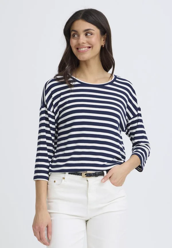 

Футболка с длинными рукавами frcano 2 Fransa, Navy B Stripe, Синий, Футболка с длинными рукавами frcano 2 Fransa, Navy B Stripe