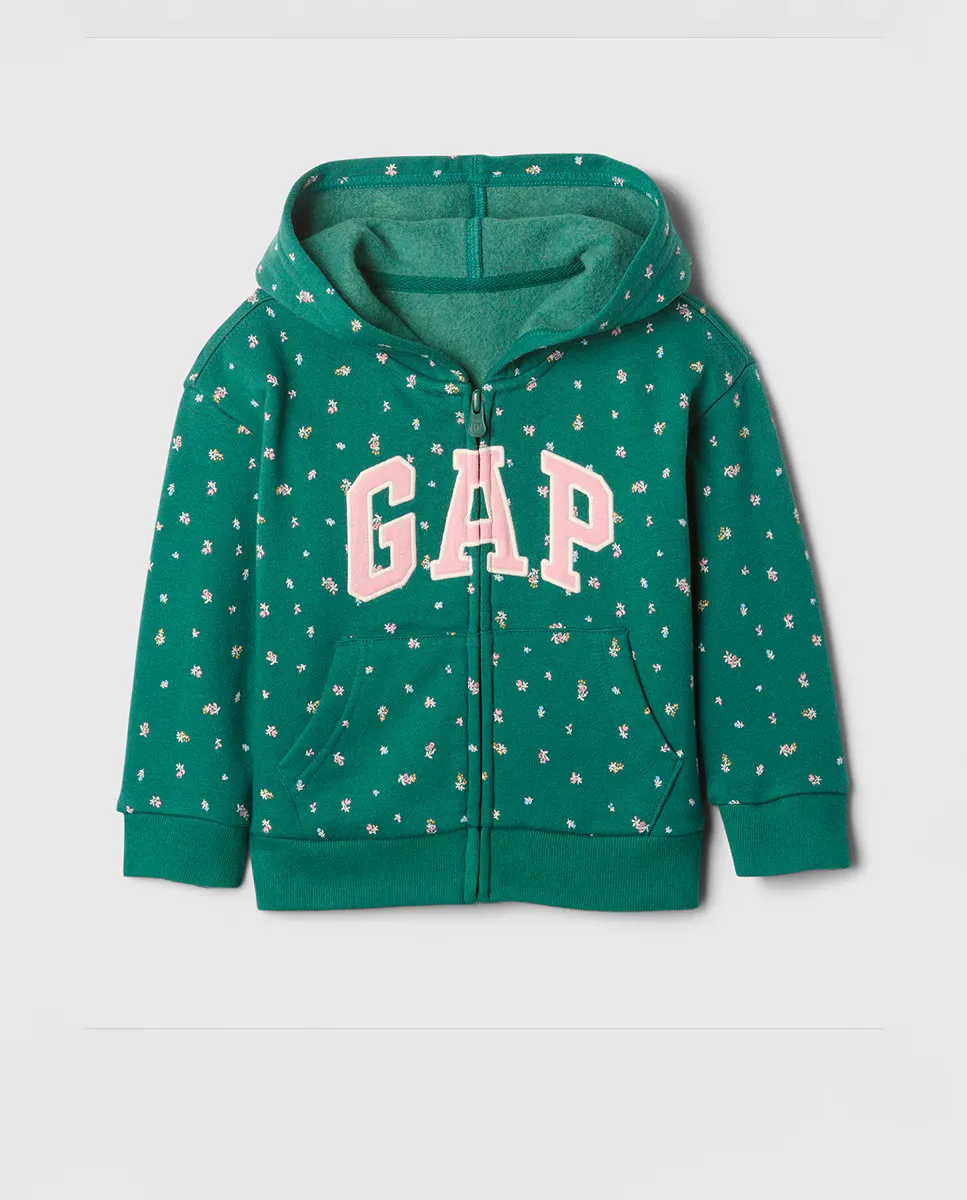 

Толстовка для девочки с логотипом Gap, зеленый